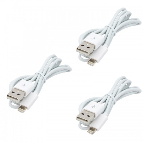 IPHONE LIGHTNING USB CABLE (PACK OF 10)
