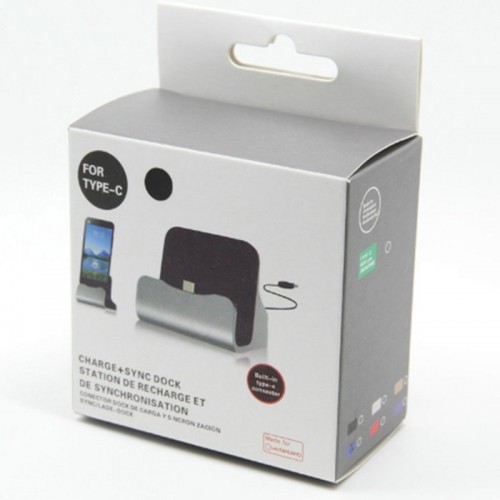 CHARGER+SYNC DOCK STATION & RECHARGEE FOR TYPE-C