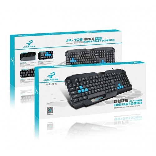 Juexie JK-108 Hades Crazy Scorpion Quality Gaming Keyboard and Mouse