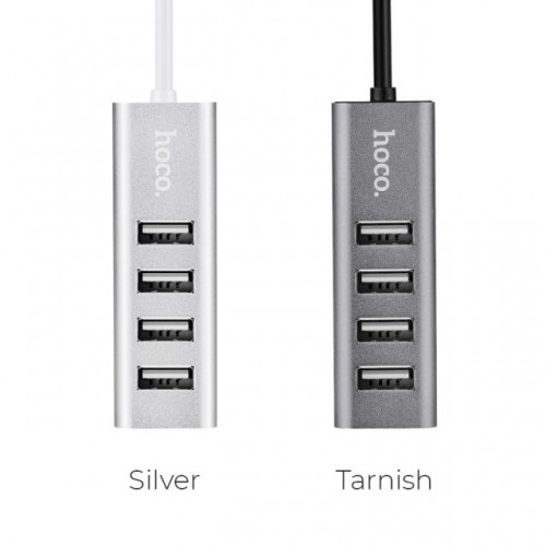 Hoco HB1 USB hub USB-A to four ports USB 2.0 charging and data sync